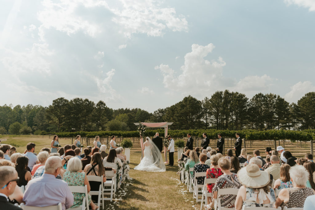 Rebecca & Will Duplin Vineyards Wedding, Rose Hill, North Carolina
